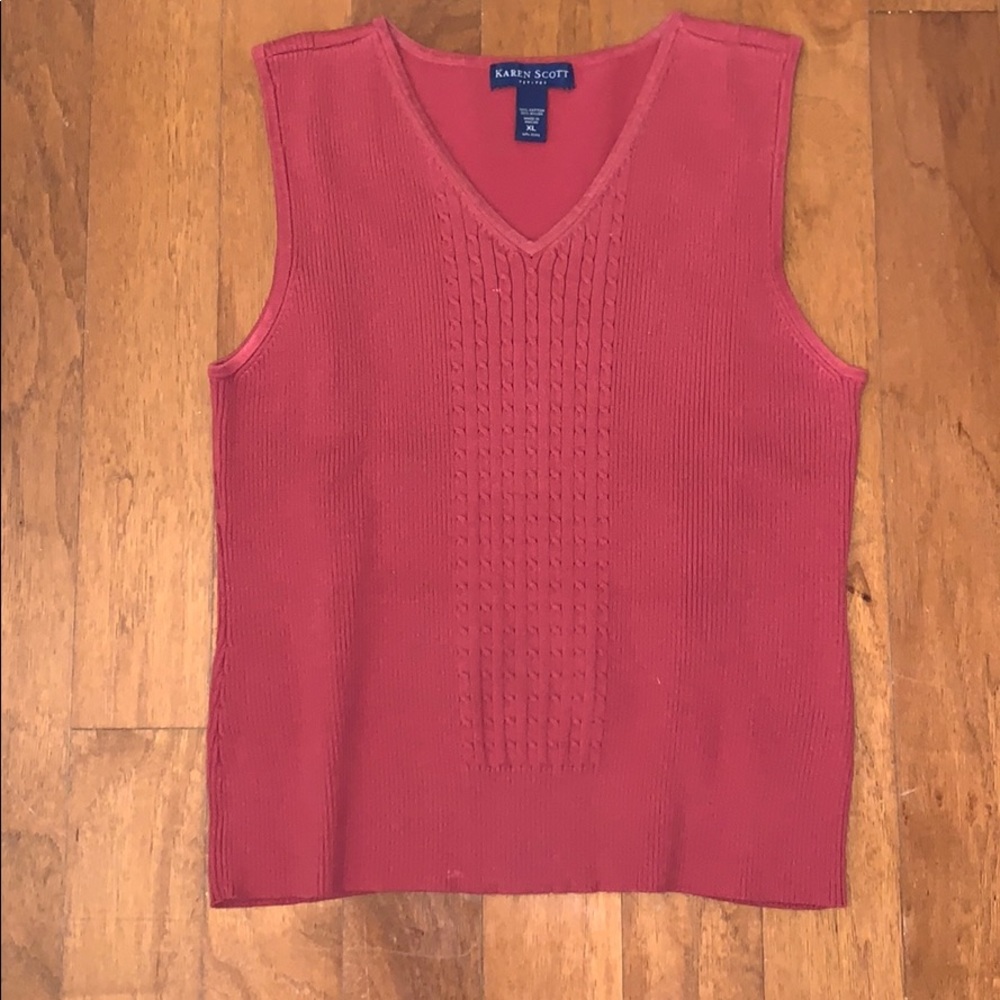 Karen Scott petites vest